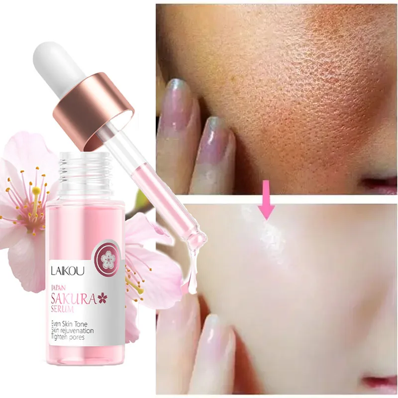 Luxury Skincare Brands - Sakura Wybielające Serum do Twarzy Przeciwstarzeniowe