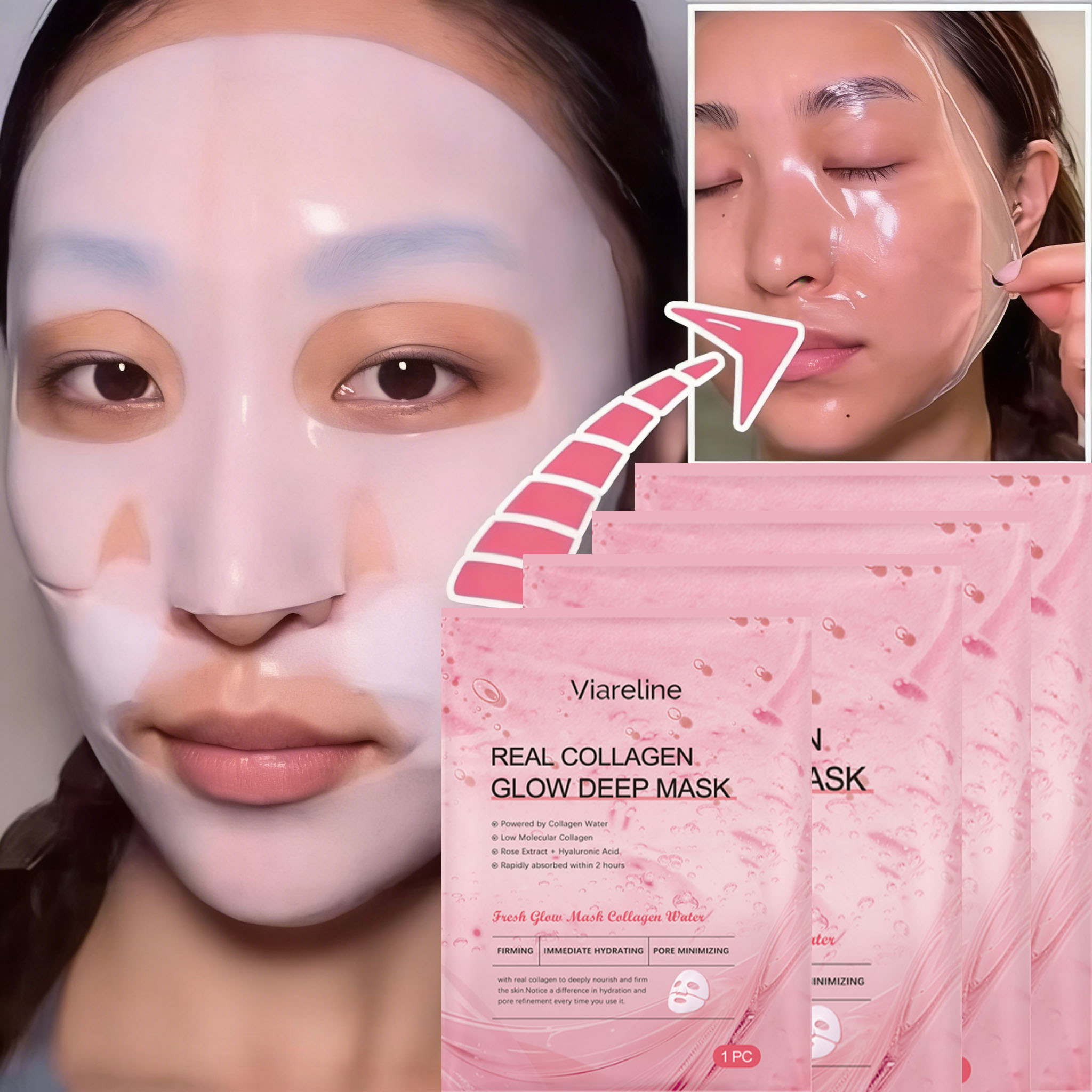 Luxury Skincare Brands - Nocna Maska Kolagenowa z DNA Łososia