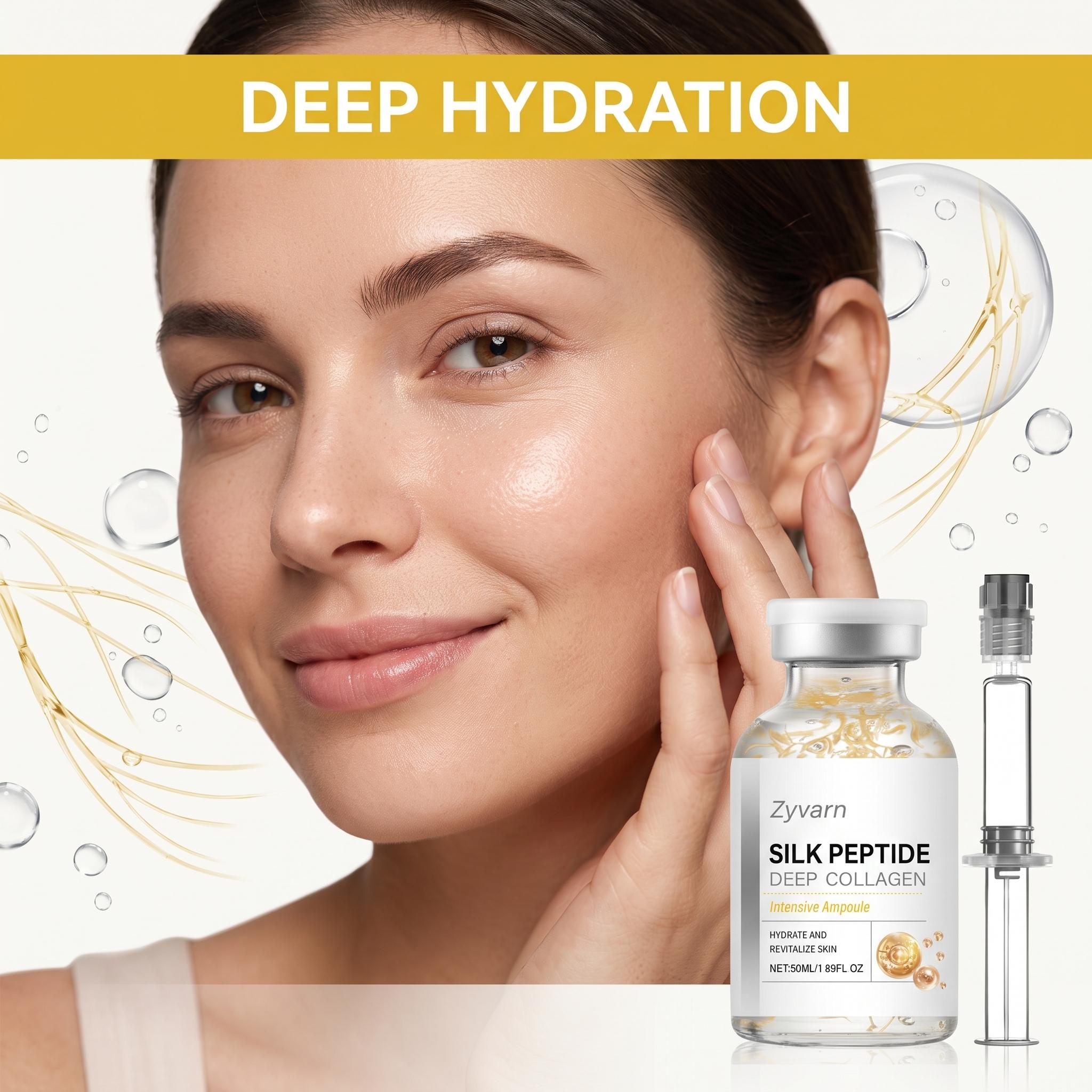Ampułka z kolagenem jedwabnym  – Luxury Skincare Brands recenzja i cena