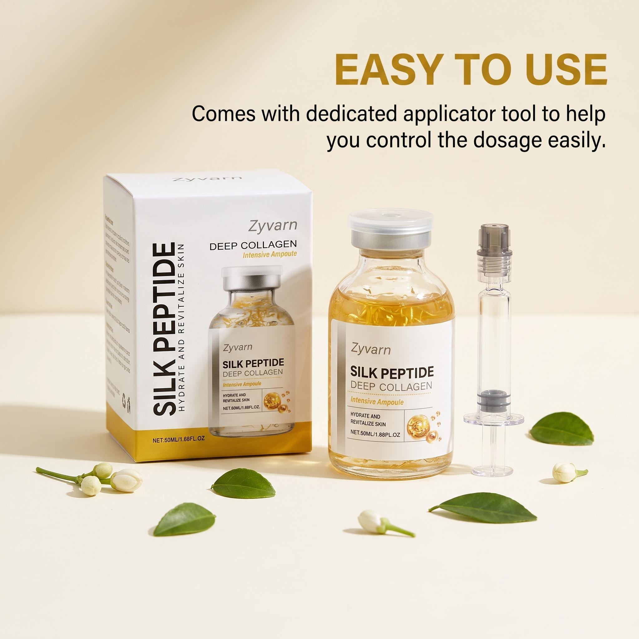 Ampułka z kolagenem jedwabnym  – Luxury Skincare Brands recenzja i cena