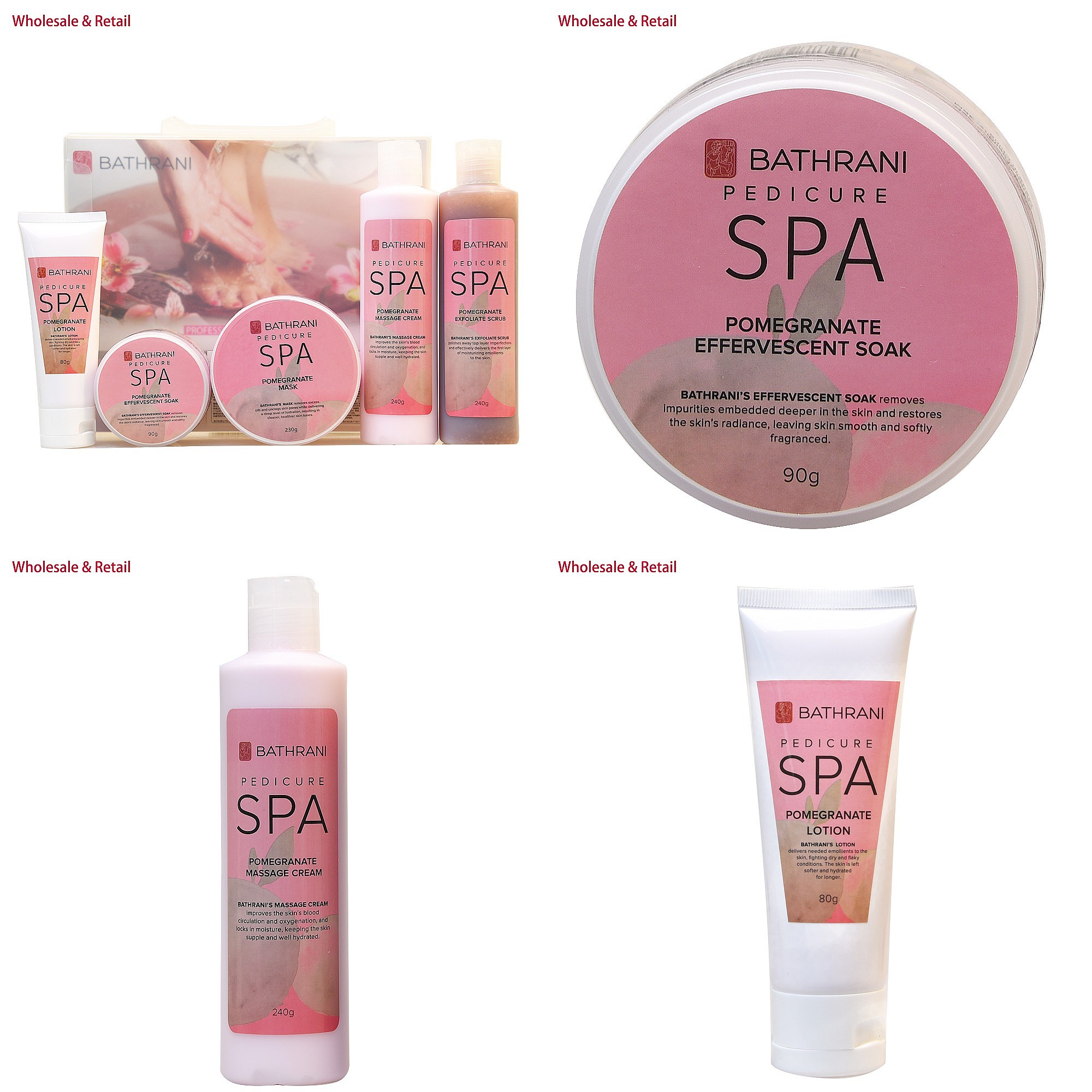Zestaw do pedicure spa, 5-stop – Luxury Skincare & Spa Photos recenzja i cena